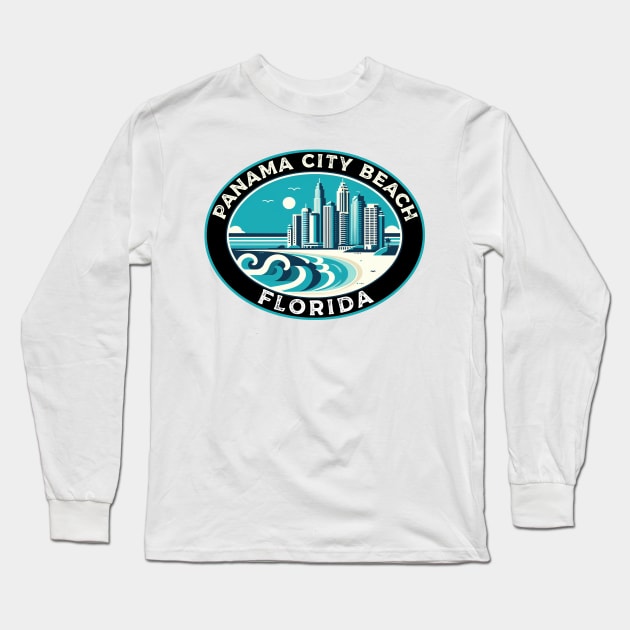 Panama City Beach Florida FL Long Sleeve T-Shirt by TravelTime